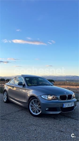 Gris / plata Usado 2009 BMW 120 Coupé Sport Line Coupe | 11.000 € (Un poco caro) - Imagen 1/4