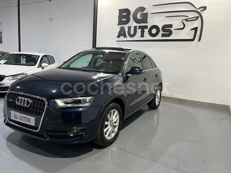 Usado Audi Q3 Ambition 140 CV (102 kW) 2014 Azul SUV