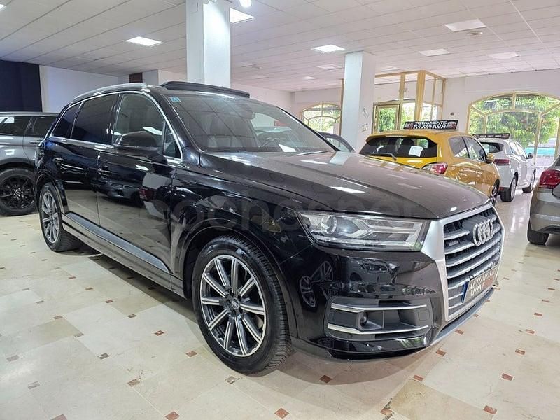 Usado Audi Q7 S-Line 272 CV (200 kW) 2016 Negro SUV