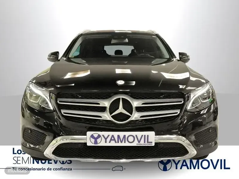 Usado Mercedes GLC220 170 CV (125 kW) 2016 Negro SUV