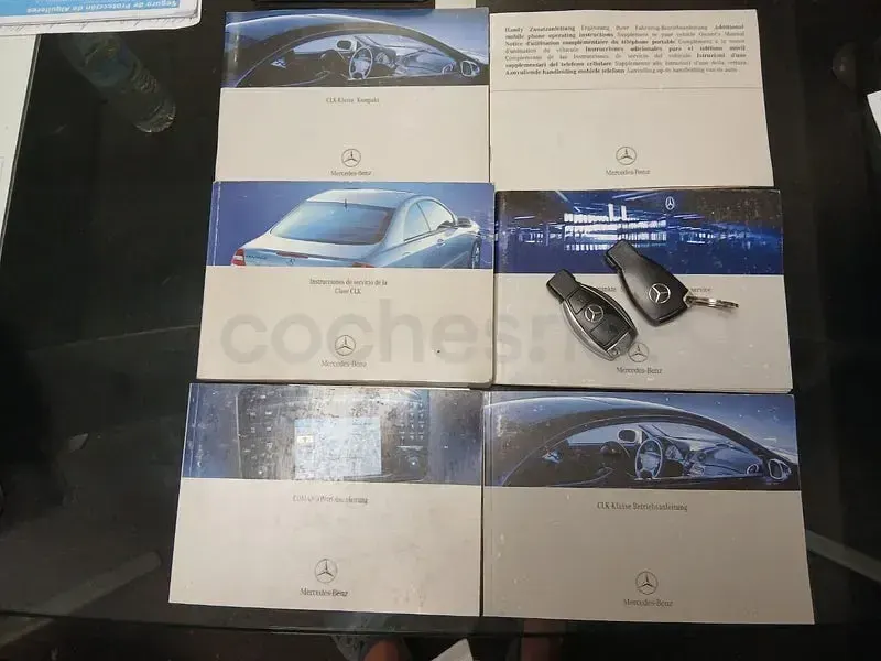 Usado Mercedes CLK500 Avantgarde 306 CV (225 kW) 2002 Negro Coupe