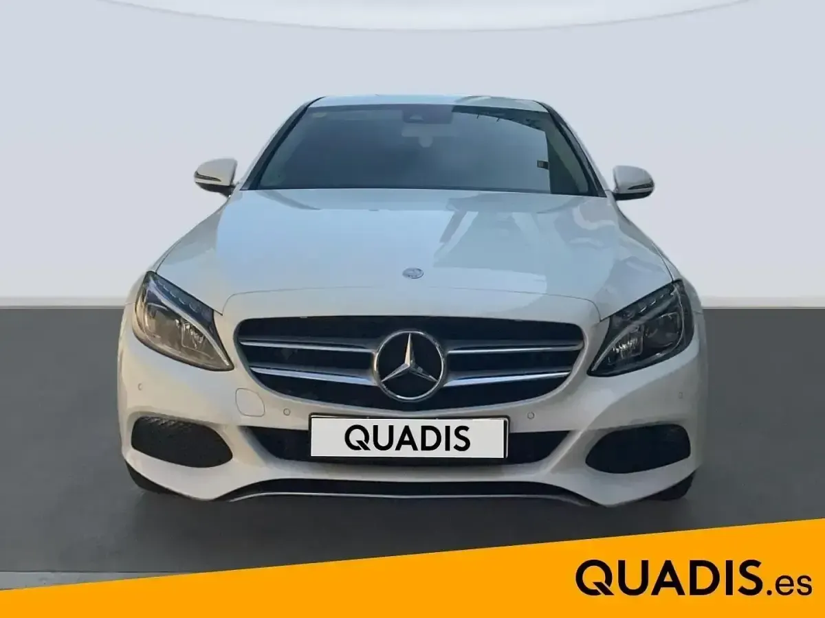Usado Mercedes C200 136 CV (100 kW) 2016 Blanco Berlina