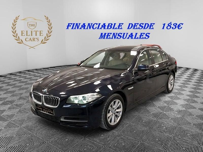 Usado BMW 520 184 CV (135 kW) 2013 Azul Berlina