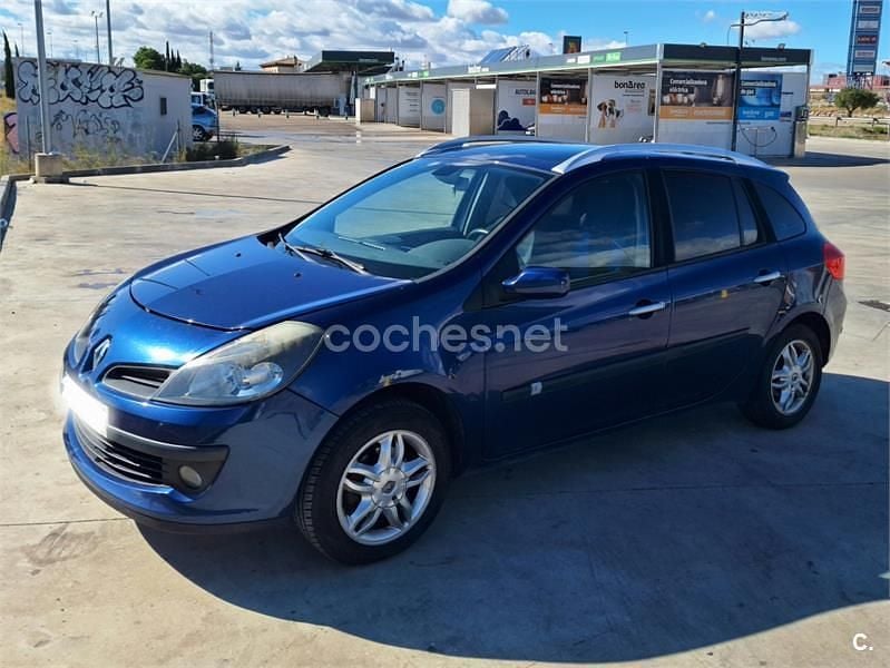 Azul Usado 2008 Renault Clio GrandTour Dynamique Familiar | 2900 € (Precio justo) - Imagen 1/4