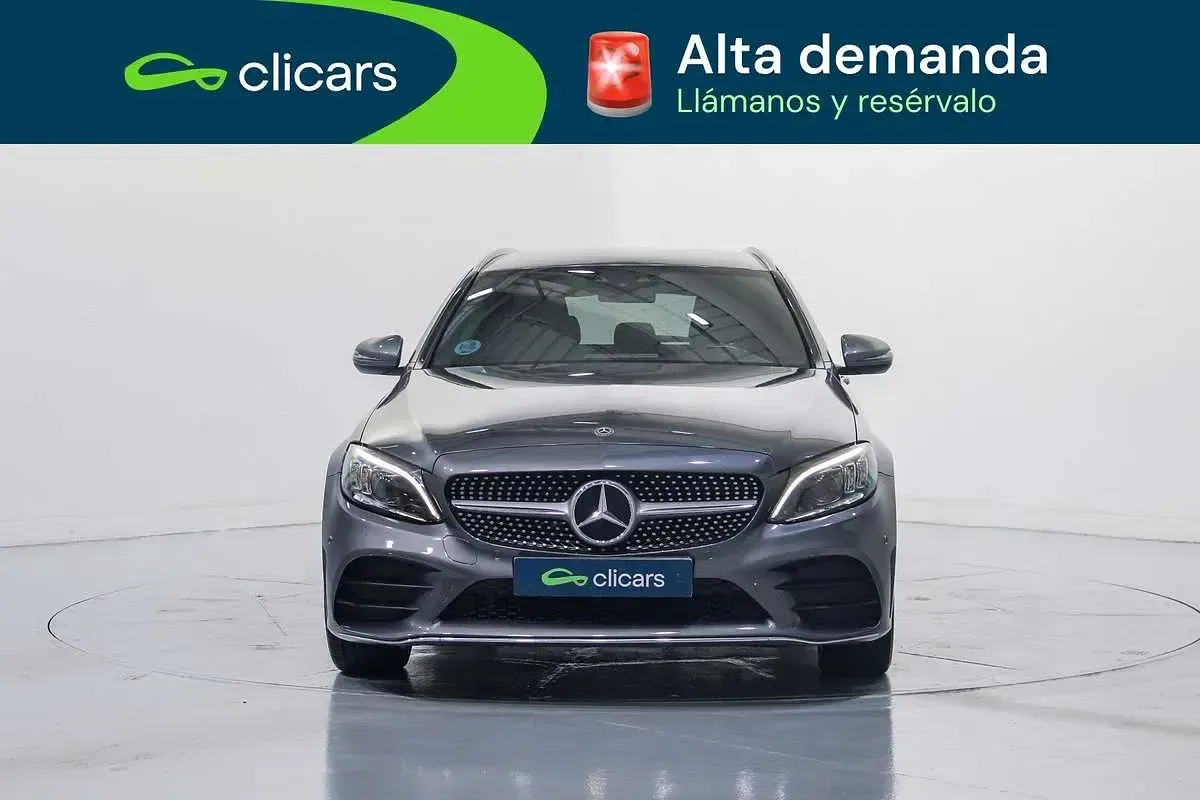Usado Mercedes C220 194 CV (142 kW) 2020 Plateado Familiar