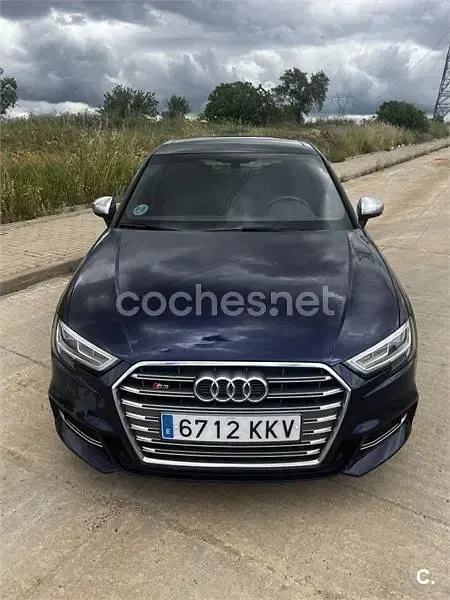 Usado Audi S3 300 CV (220 kW) 2014 Azul Berlina