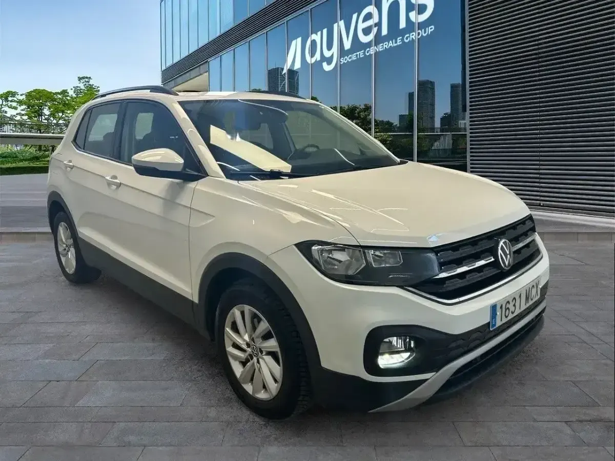 Usado VW T-Cross Advance 110 CV (80 kW) 2022 Blanco SUV