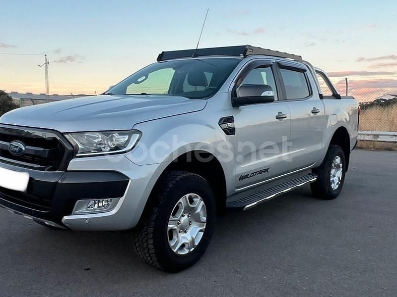 Usado Ford Ranger Wildtrack 203 CV (149 kW) 2018 Gris / plata Recogida