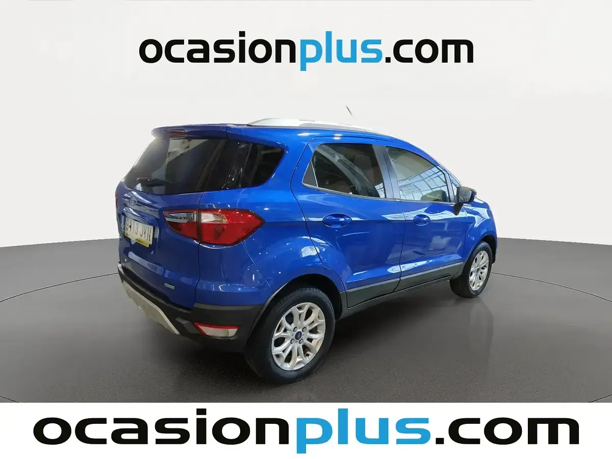 Usado Ford Ecosport Titanium 140 CV (102 kW) 2017 Azul SUV