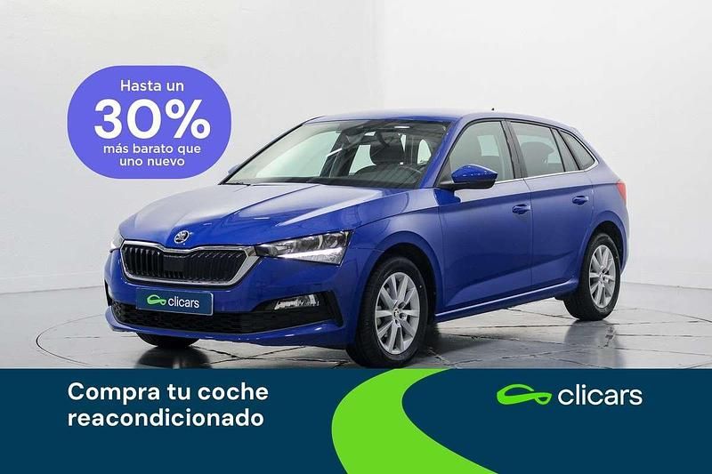 Azul Usado 2020 Skoda Scala Ambition Utilitario | 14.090 € (Buen precio) - Imagen 1/4