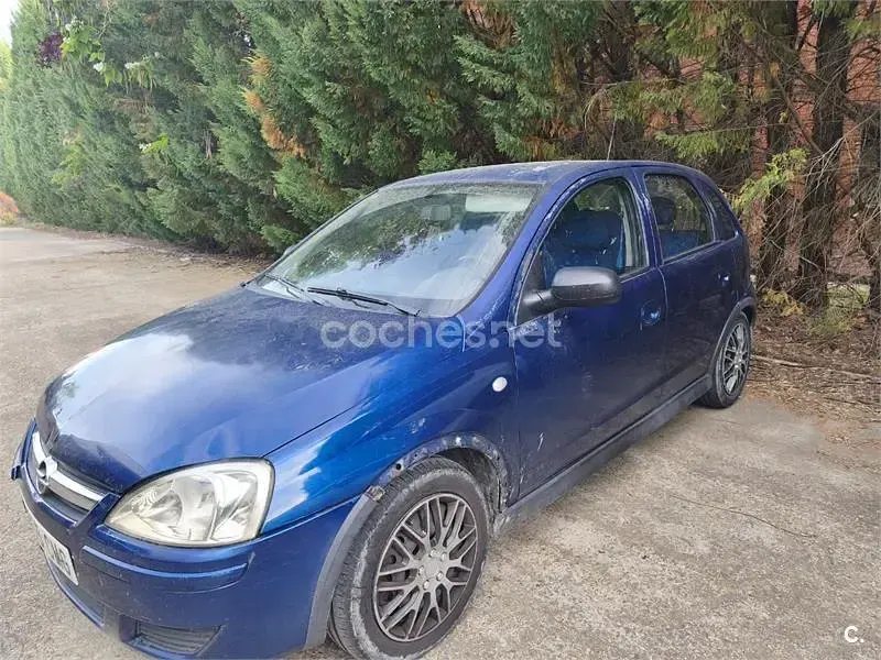 Usado Opel Corsa Enjoy 100 CV (73 kW) 2003 Azul Utilitario