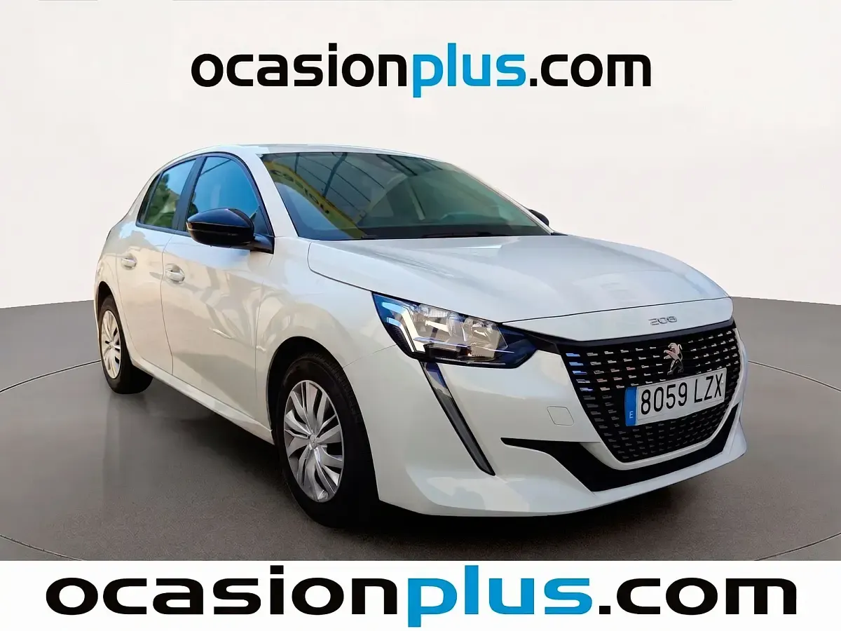 Usado Peugeot 208 Active 102 CV (75 kW) 2022 Blanco Utilitario