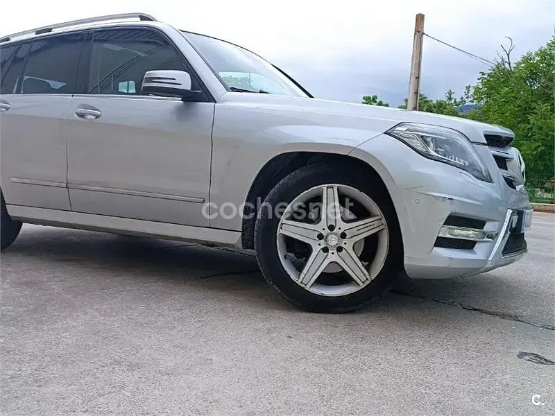 Usado Mercedes GLK220 170 CV (125 kW) 2015 Gris / plata SUV