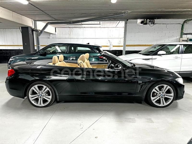 Usado BMW 420 Luxury Line 184 CV (135 kW) 2014 Negro Descapotable
