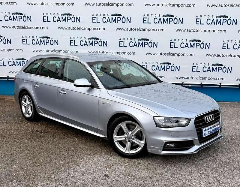 Usado Audi A4 S-Line 150 CV (110 kW) 2014 Plateado Familiar