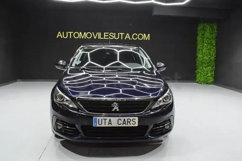 Usado Peugeot 308 Style 130 CV (95 kW) 2020 Azul Berlina