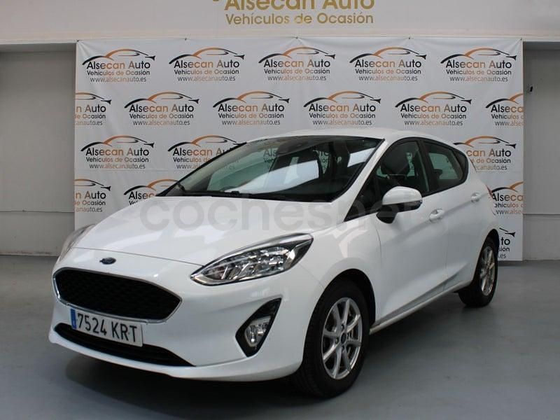 Usado Ford Fiesta Trend 85 CV (62 kW) 2019 Blanco Utilitario