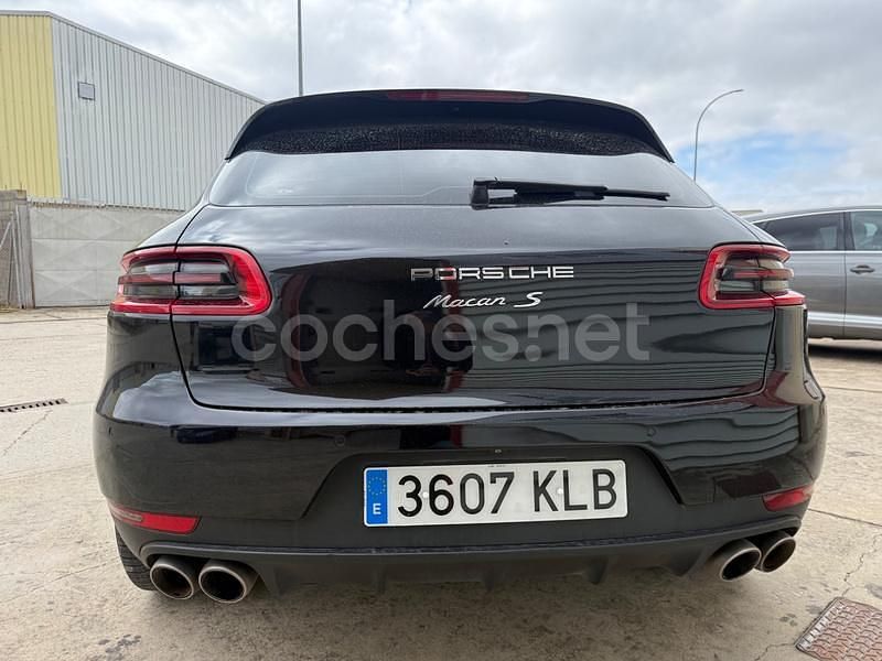 Negro Usado 2015 Porsche Macan S SUV | 24.800 € (Precio justo) - Imagen 1/4