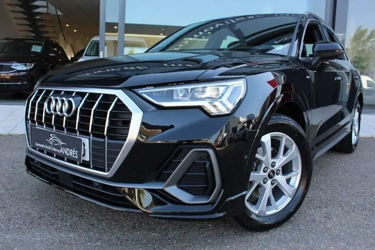 Usado Audi Q3 S-Line 150 CV (110 kW) 2022 Negro SUV