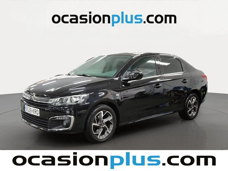 Negro Usado 2018 Citroën C-Elysee I Shine Berlina | 8173 € (Precio justo) - Imagen 1/4