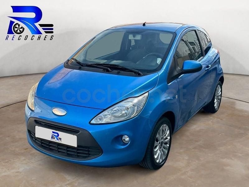 Usado Ford Ka Titanium 75 CV (55 kW) 2010 Azul Utilitario