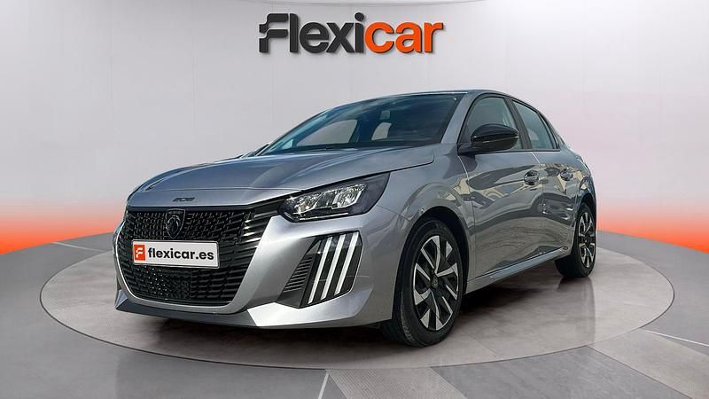 Usado Peugeot 208 Allure 102 CV (75 kW) 2024 Gris Utilitario