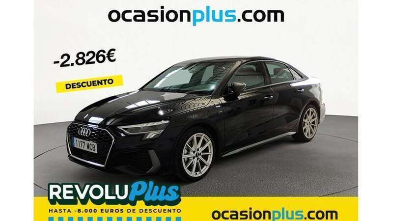 Negro Usado 2022 Audi A3 S-Line Berlina | 28.264 € (Buen precio) - Imagen 1/4