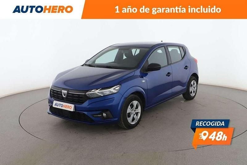 Azul Usado 2021 Dacia Sandero Essentiel Utilitario | 11.237 € (Precio justo) - Imagen 1/3
