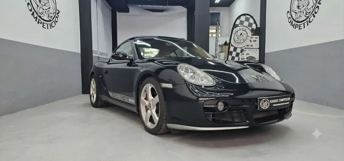 Usado Porsche Cayman S 295 CV (216 kW) 2005 Negro Coupe