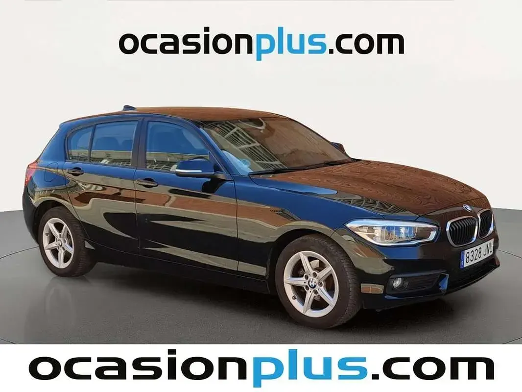 Usado BMW 116 116 CV (85 kW) 2016 Negro Utilitario