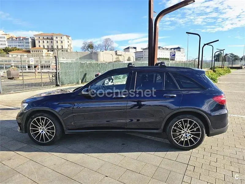 Usado Mercedes GLC250 211 CV (155 kW) 2018 Azul SUV