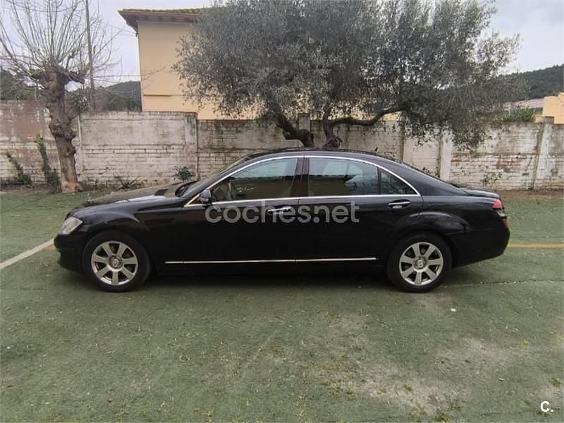 Usado Mercedes S350L 272 CV (200 kW) 2007 Negro Berlina