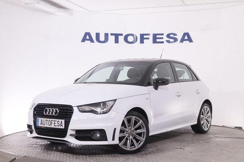 Blanco Usado 2014 Audi A1 Sportback S-Line Utilitario | 11.350 € (Precio justo) - Imagen 1/4