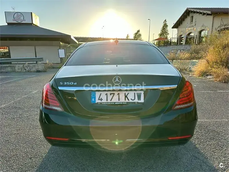 Usado Mercedes S350 258 CV (189 kW) 2017 Negro Berlina
