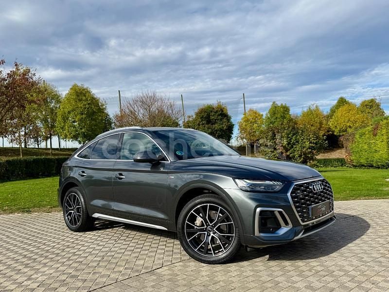 Usado Audi Q5 Sportback S-Line 204 CV (150 kW) 2022 Gris / plata SUV