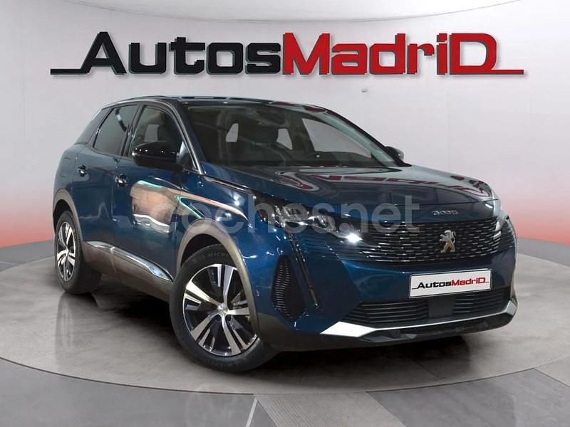 Azul Usado 2022 Peugeot 3008 Allure SUV | 20.990 € (Un poco caro) - Imagen 1/4