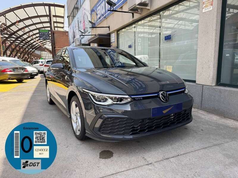 Gris Usado 2022 VW Golf VIII GTE Utilitario | 27.200 € (Buen precio) - Imagen 1/4
