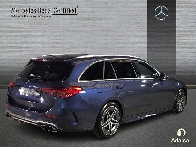 Usado Mercedes C200 AMG line 163 CV (119 kW) 2025 Azul sodalita