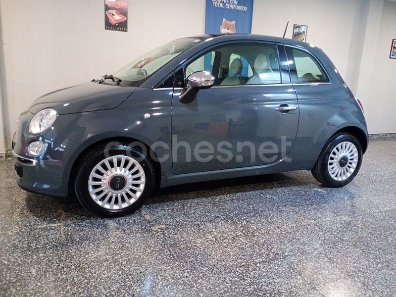 Gris / plata Usado 2014 Fiat 500 Lounge Berlina | 7900 € (Buen precio) - Imagen 1/4