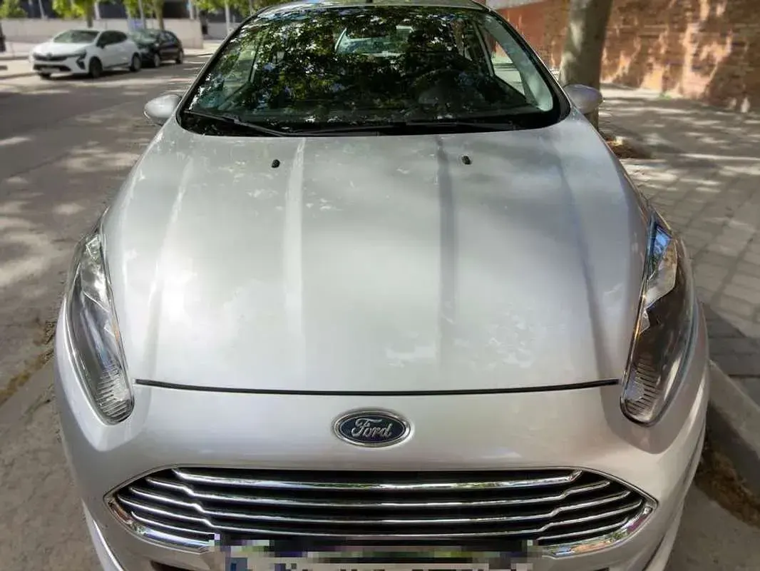 Usado Ford Fiesta Trend 82 CV (60 kW) 2013 Gris Berlina