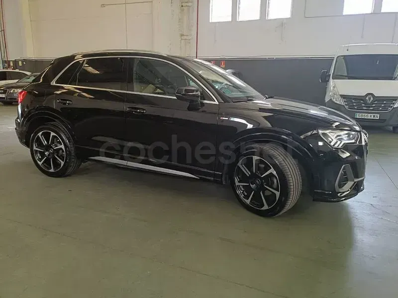 Usado Audi Q3 S-Line 150 CV (110 kW) 2019 Negro SUV