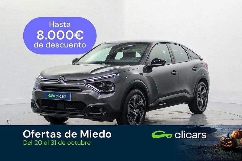 Gris Usado 2024 Citroën C4 PureTech Berlina | 17.490 € (Precio justo) - Imagen 1/4