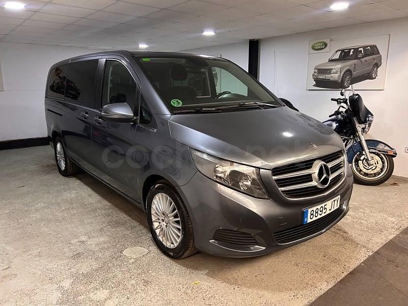 Usado Mercedes V200 136 CV (100 kW) 2016 Gris / plata Monovolumen