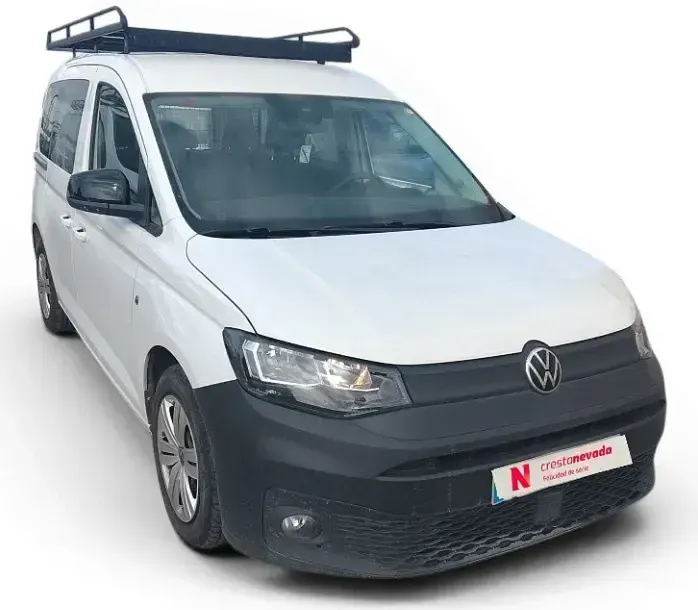 Usado VW Caddy 122 CV (89 kW) 2021 Blanco Monovolumen