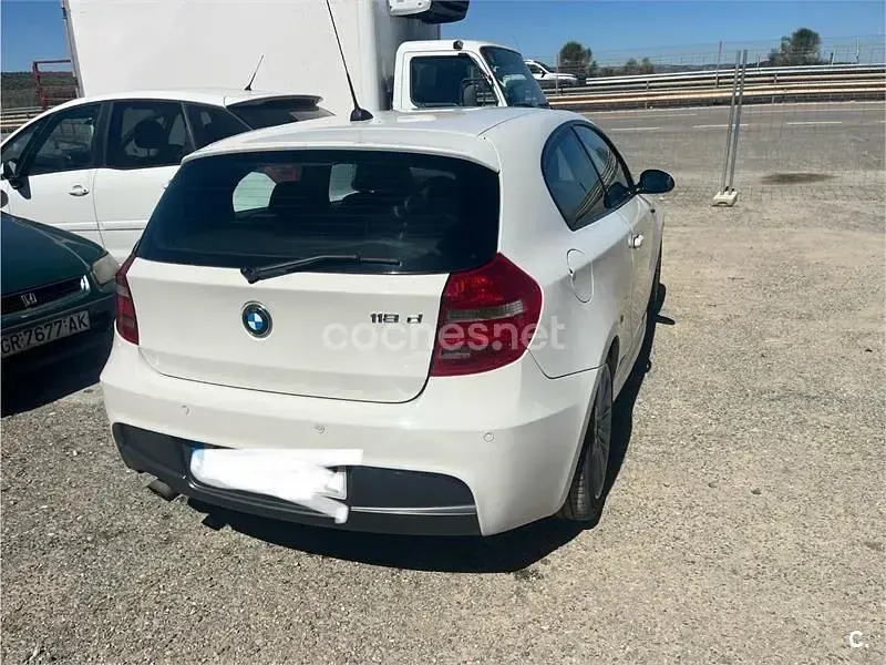Usado BMW 118 143 CV (105 kW) 2008 Blanco Utilitario