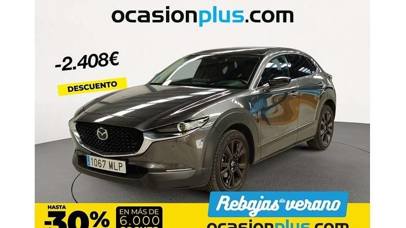 Gris Usado 2023 Mazda CX-30 Homura-Line SUV | 24.082 € (Precio justo) - Imagen 1/4