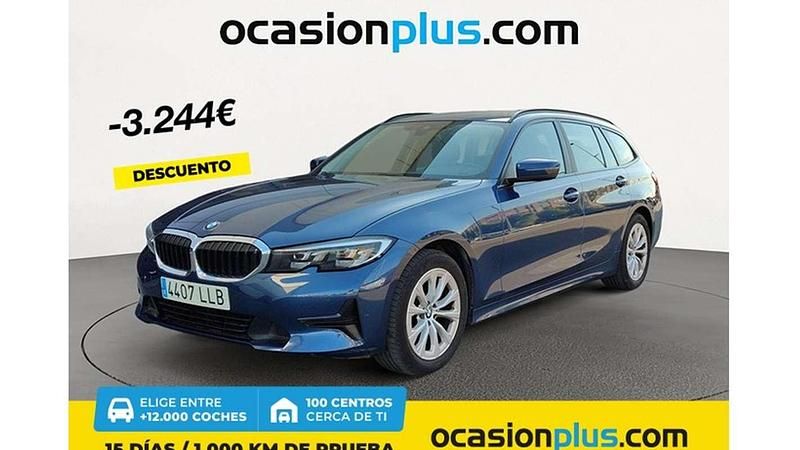 Azul Usado 2020 BMW 320 Familiar | 22.774 € (Super precio) - Imagen 1/4
