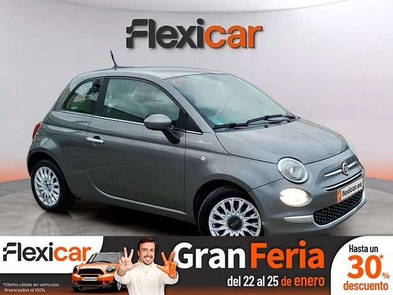 Gris Usado 2021 Fiat 500 Dolcevita Berlina | 9690 € (Precio justo) - Imagen 1/4