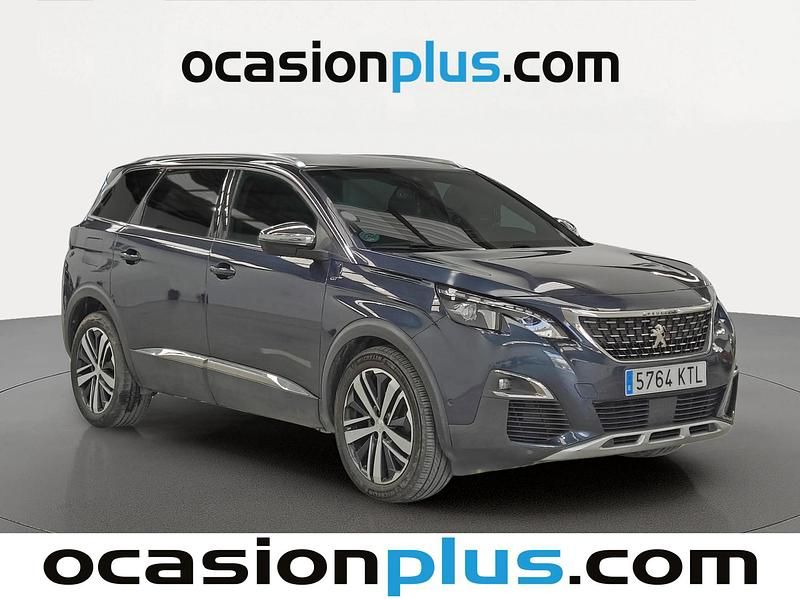 Usado Peugeot 5008 GT 180 CV (132 kW) 2019 Azul SUV