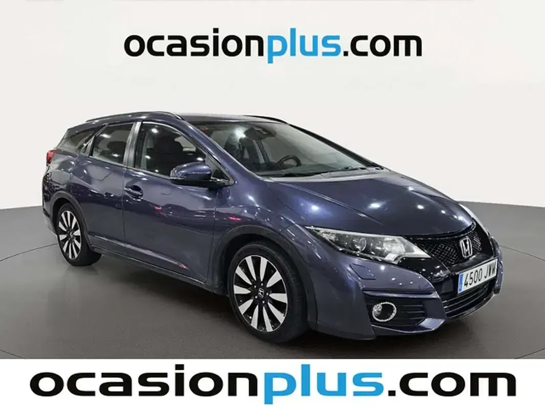 Usado Honda Civic Elegance 120 CV (88 kW) 2017 Azul Familiar